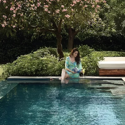 Landscape of Blue & Greens